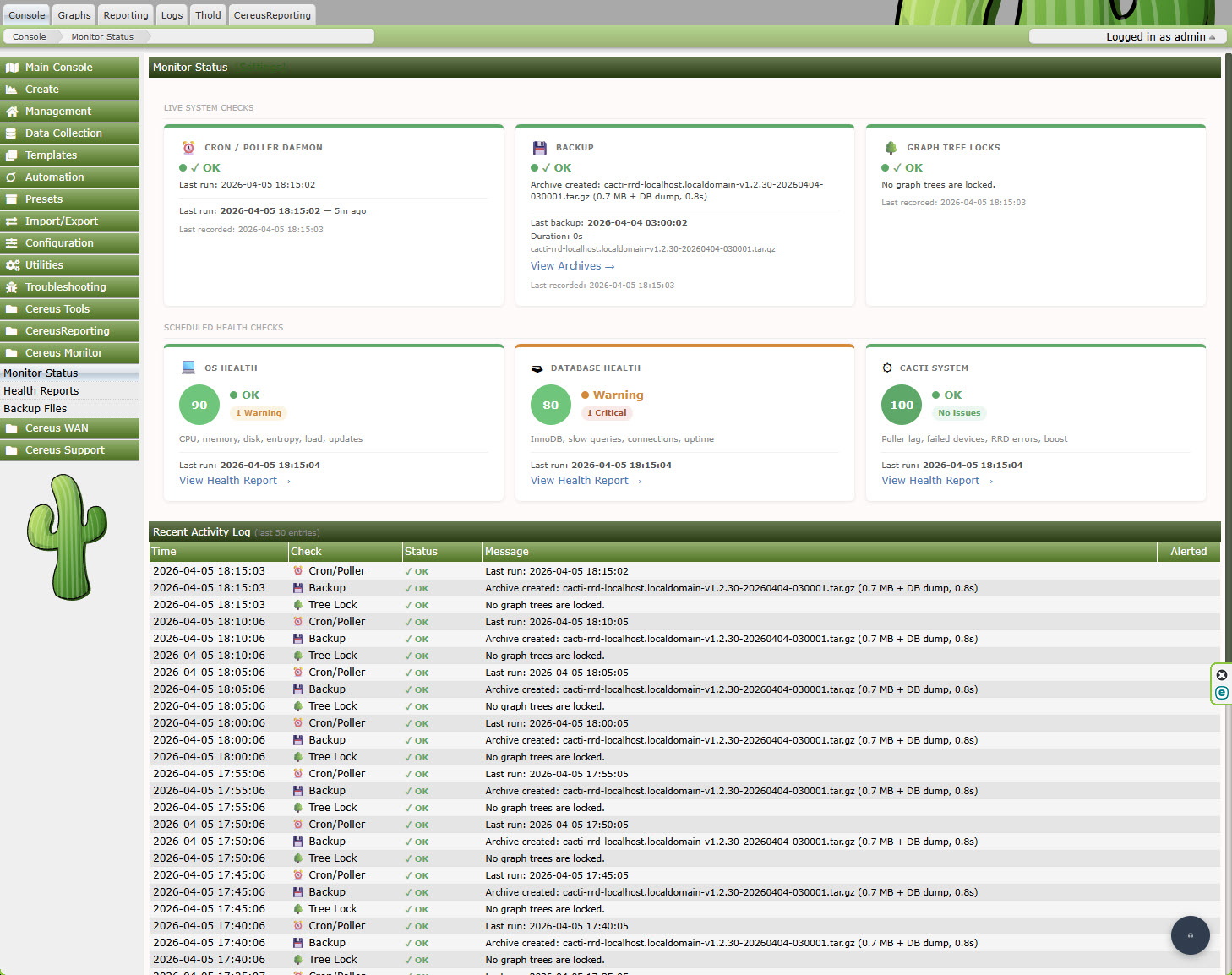 CereusMonitor_Dashboard