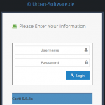 CereusMonitoring-Login