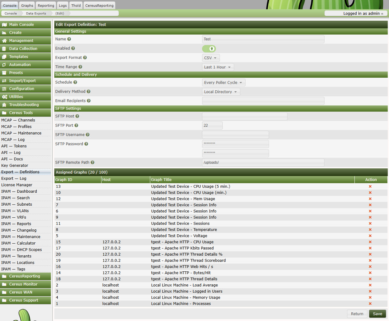 Cereus_dataexport_Definitions