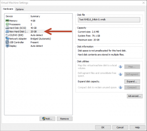 adding more disk space to linux vm adding more disk space to linux vm