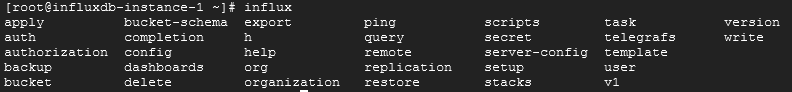 influx_db_bash_completion Bash Coompletionf for HowTo install influxdb on RockyLinux