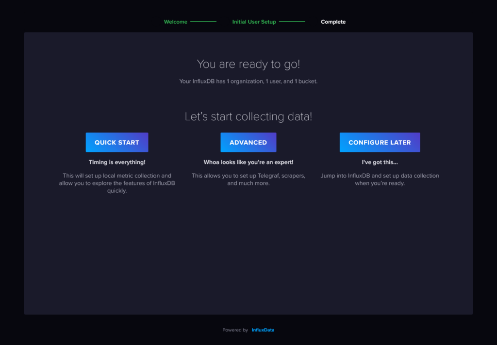 influxdb_step3 Quick Start for HowTo install influxdb on RockyLinux
